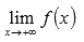 [ a ;  + ∞) , perform calculations of the value of the function at the point x = a and the limit at + ∞   ;