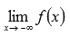 (-(; बी ] x = b पर फ़ंक्शन का मान सेट करें और -∞ पर सीमा   ;
